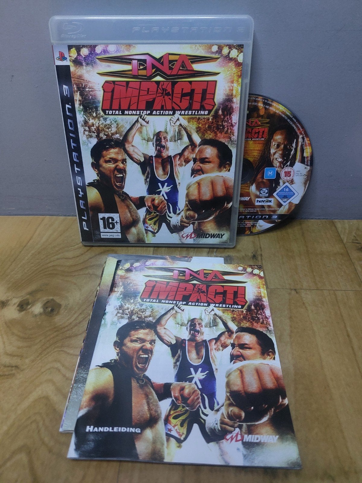 TNA Impact (PlayStation 3) Total Nonstop Action Wrestling, 1 speler, Ophalen of Verzenden, Zo goed als nieuw