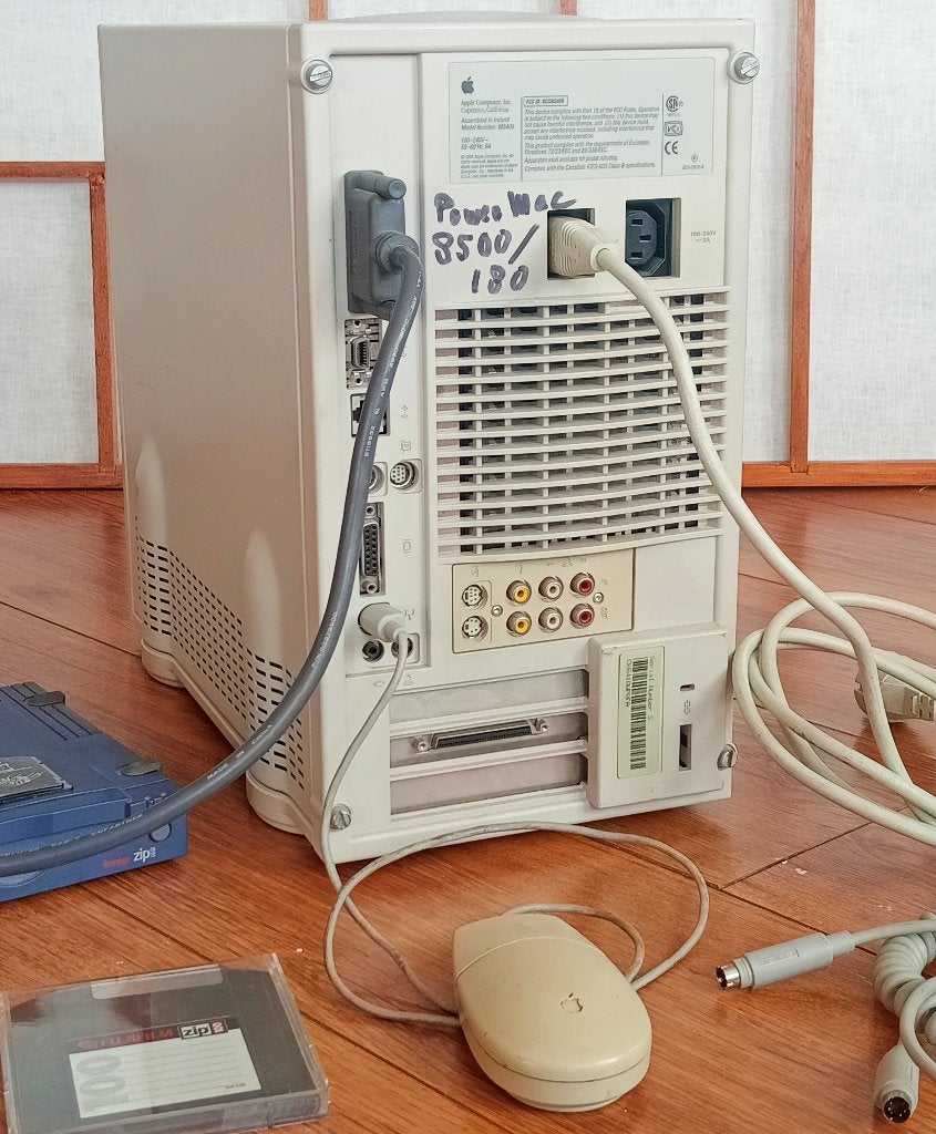 Powermac 8500/180 evt. met Zipdrive, Ophalen, Apple