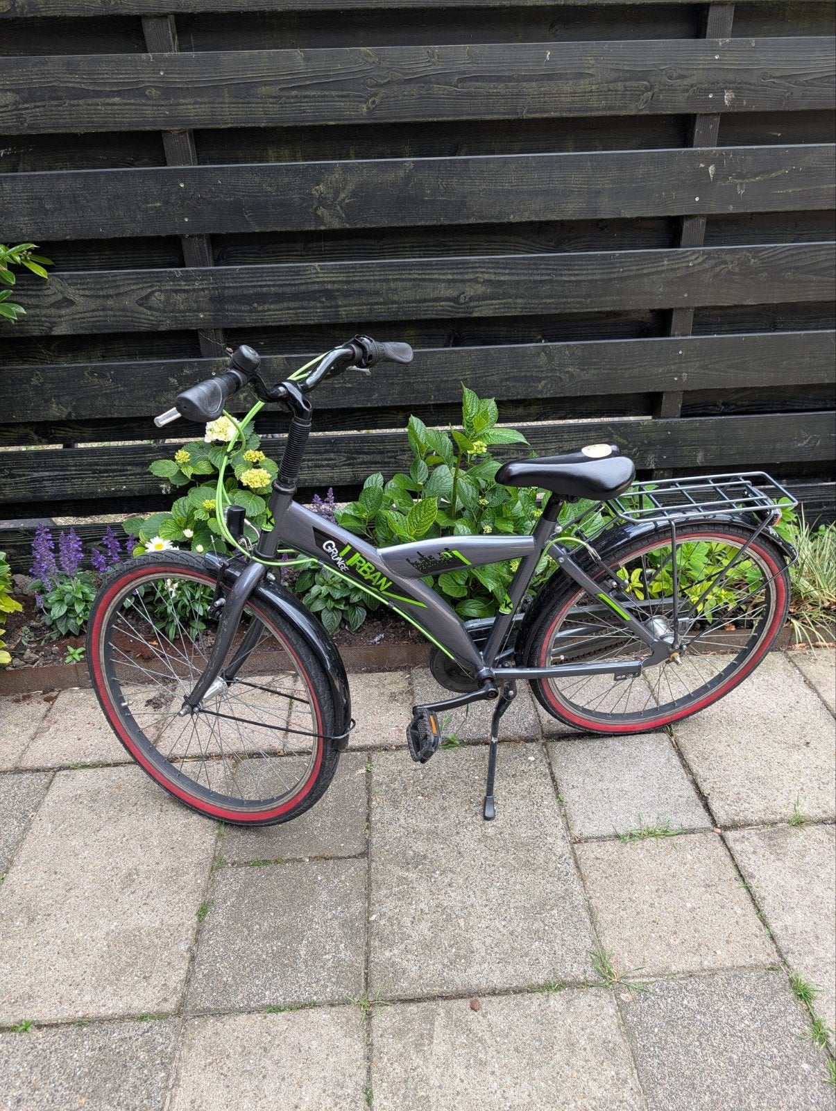 BFK Grunge Urban kinderfiets maat 24 inch met versnellingen, Ophalen, Gebruikt, Overige merken, Versnellingen