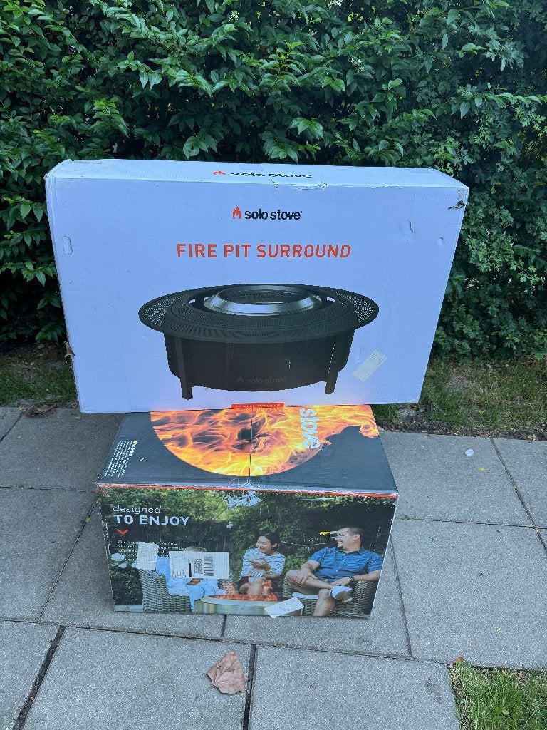 Solo Stove Yukon 27" + Surround Bundle, Ophalen, Nieuw, Vuurkorf