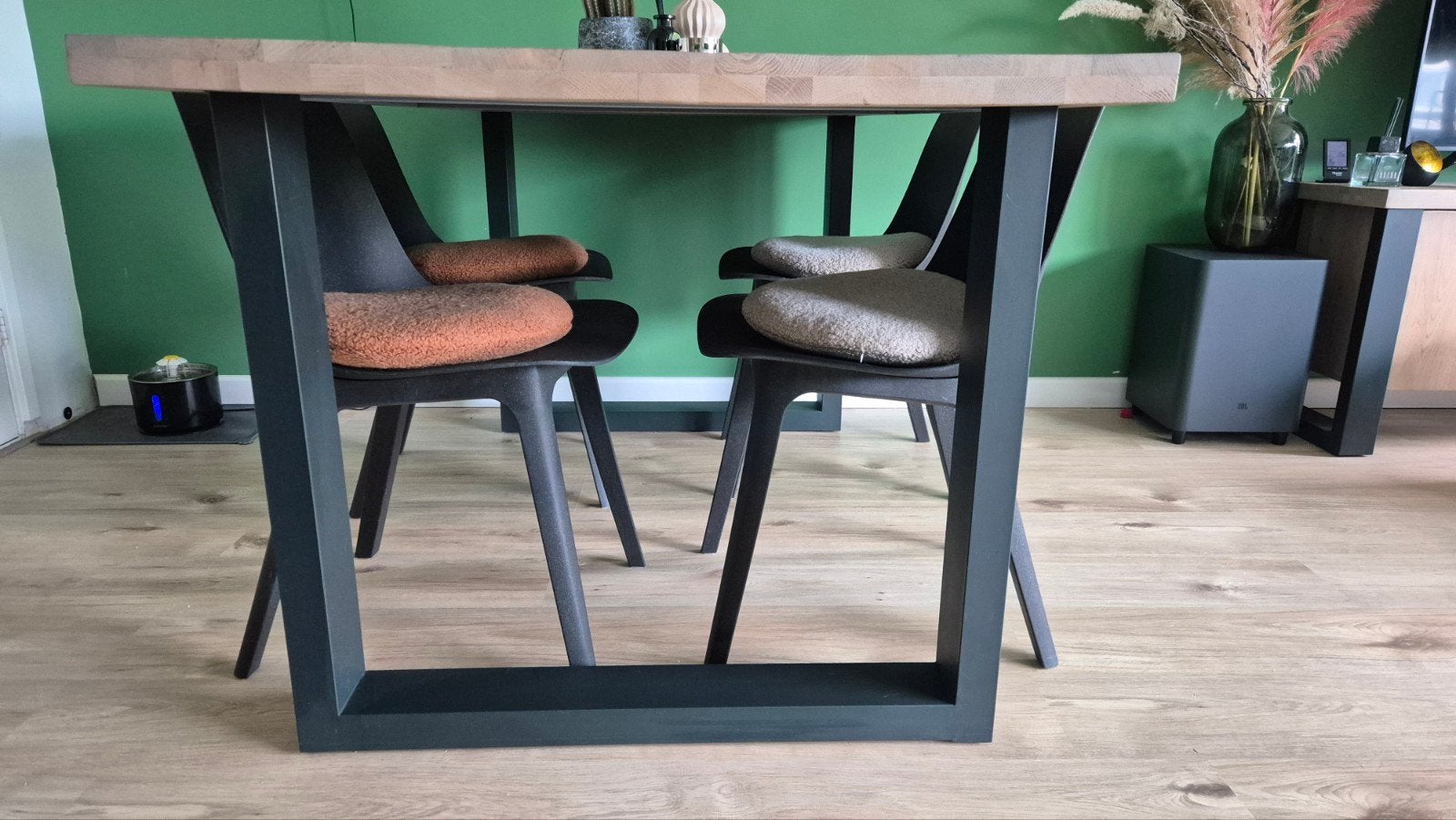 Verato eettafel Pronto Wonen – 160 x 90 cm, Ophalen, Gebruikt, Landelijke/industriële, 50 tot 100 cm