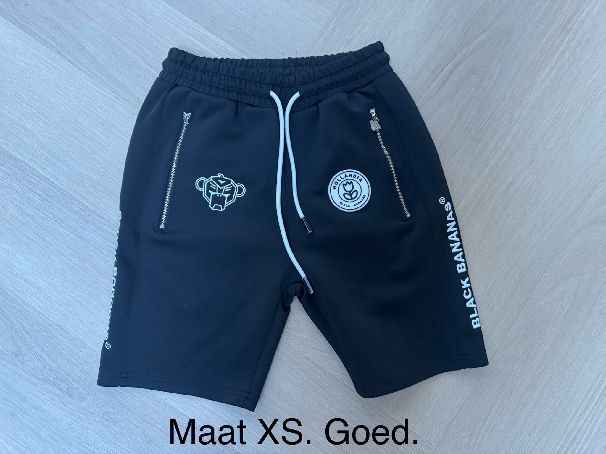 Black Bananas korte broek - Maat XS, Ophalen of Verzenden, Gedragen, Maat 46 (S) of kleiner, Zwart