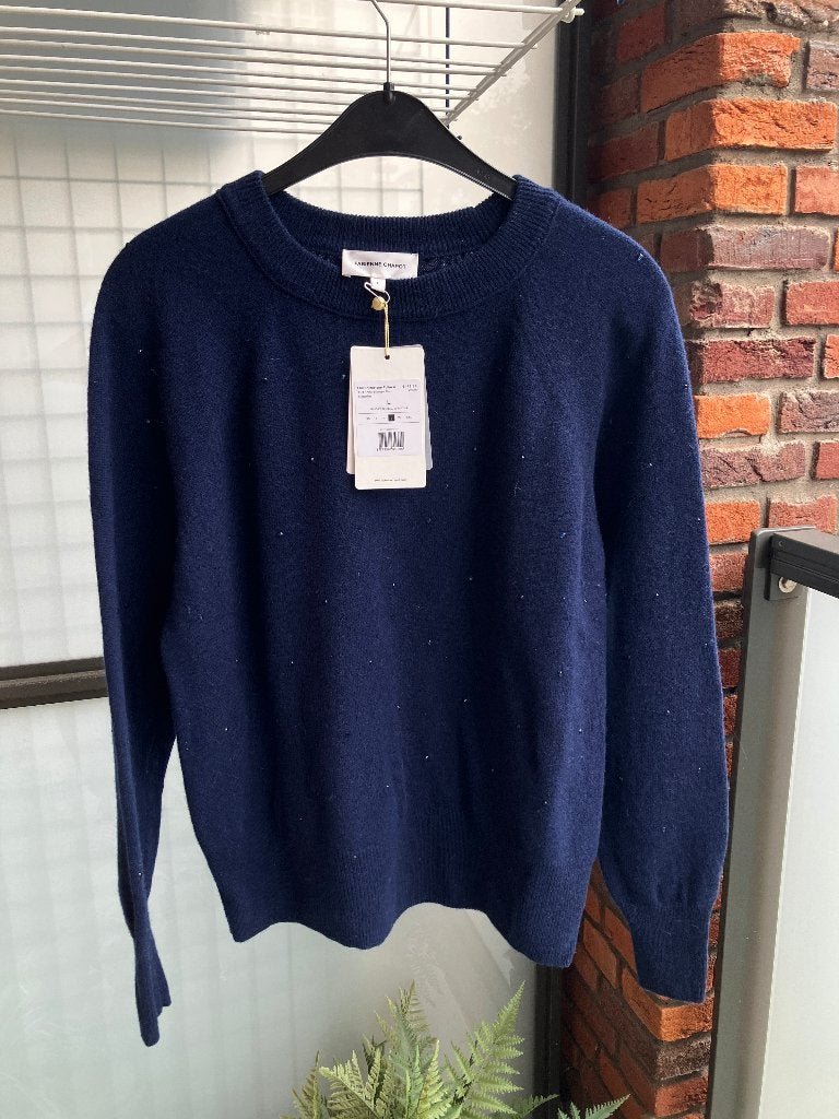 blauwe trui van 'Fabienne Chapot', Maat 38/40 (M), Zo goed als nieuw, Fabienne Chapot, Verzenden