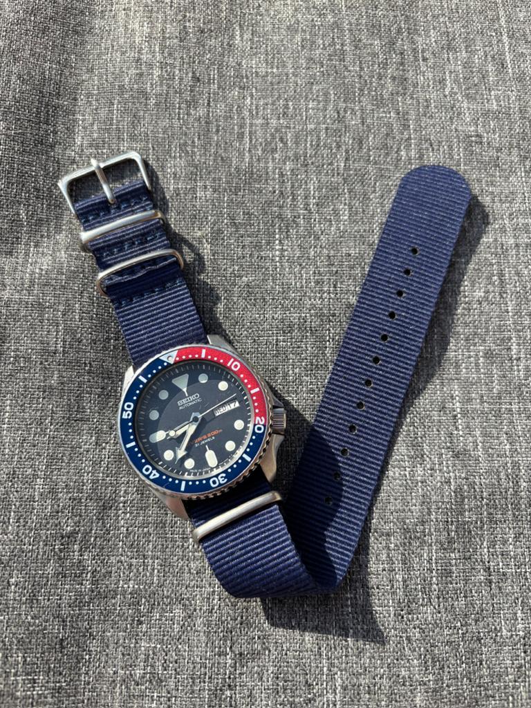 NATO Strap (18,20,22mm) • incl. verzenden & pushpins • NIEUW, Ophalen of Verzenden, Zo goed als nieuw
