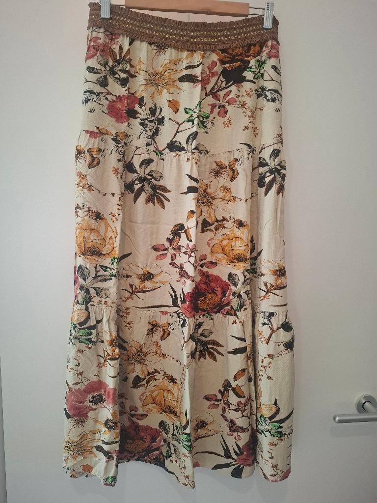 Lolly’s Laundry maxi rok maat L, Kleding | Dames, Maat 38/40 (M), Ophalen of Verzenden, Lollys laundry, Gedragen