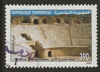 Tunesie 131, arena voor asmae, Verzenden, Tunesië, Gestempeld