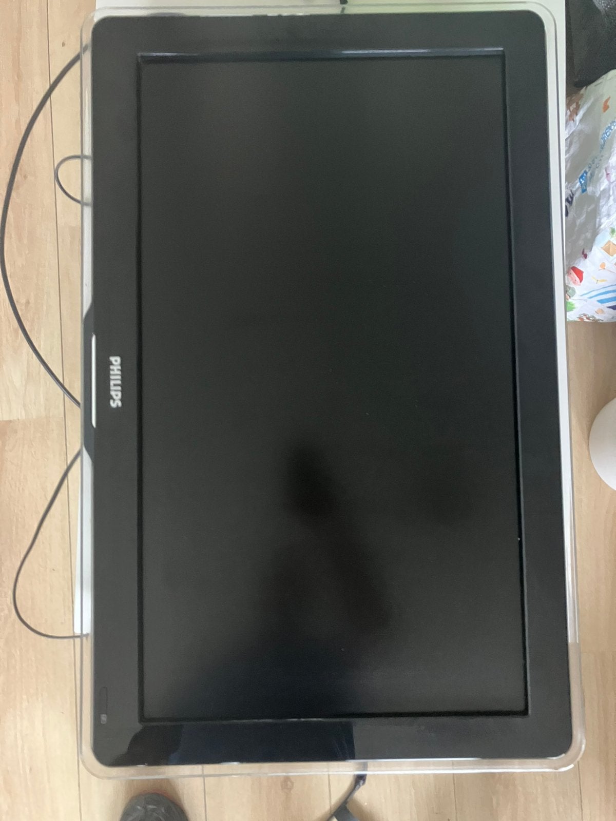 Philips tv 90 cm diagonaal met ophangbeugel, Ophalen, Philips, Gebruikt, 50 Hz