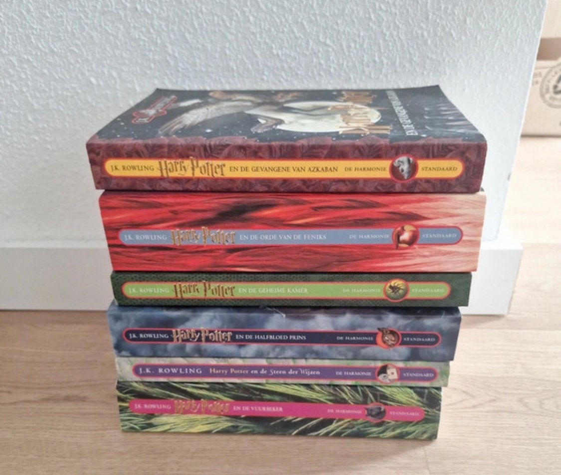 Harry potter boeken set NL 6 stuks, Ophalen of Verzenden, Zo goed als nieuw