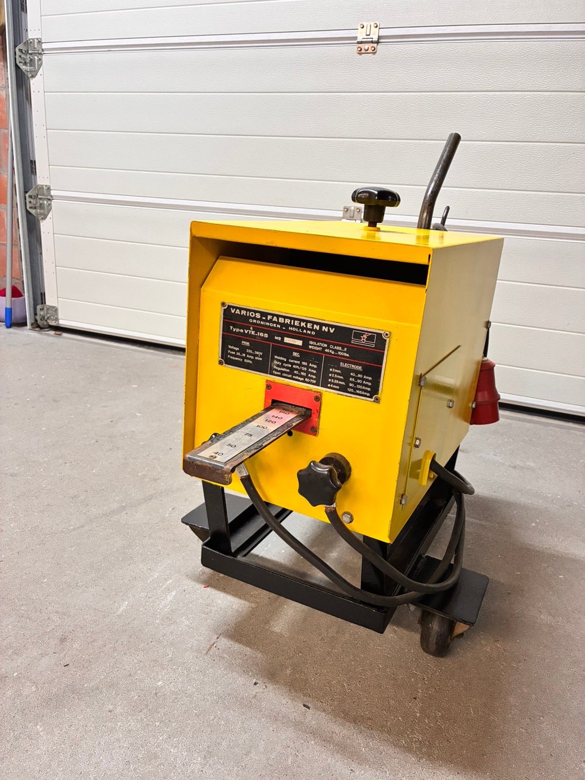 Varios VTE 165  elektrode las apparaat, Ophalen, Gebruikt, Elektroden