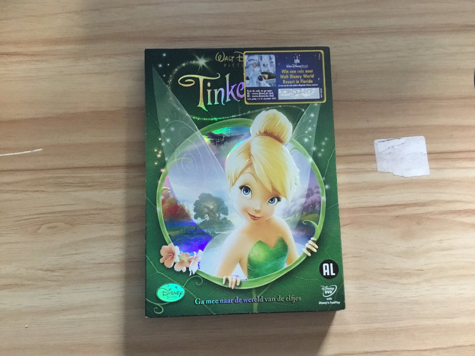 Dvd tinkerbell, Alle leeftijden, Ophalen of Verzenden, Zo goed als nieuw