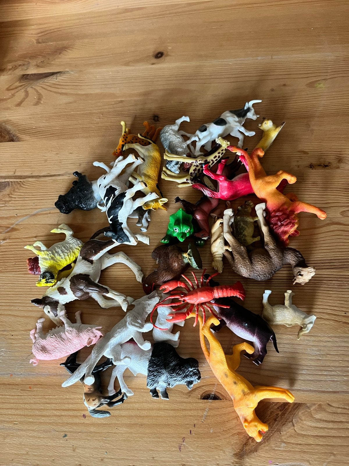 Dierenfiguren speelgoed set, Kinderen en Baby's, Ophalen of Verzenden, Gebruikt, Jongen of Meisje