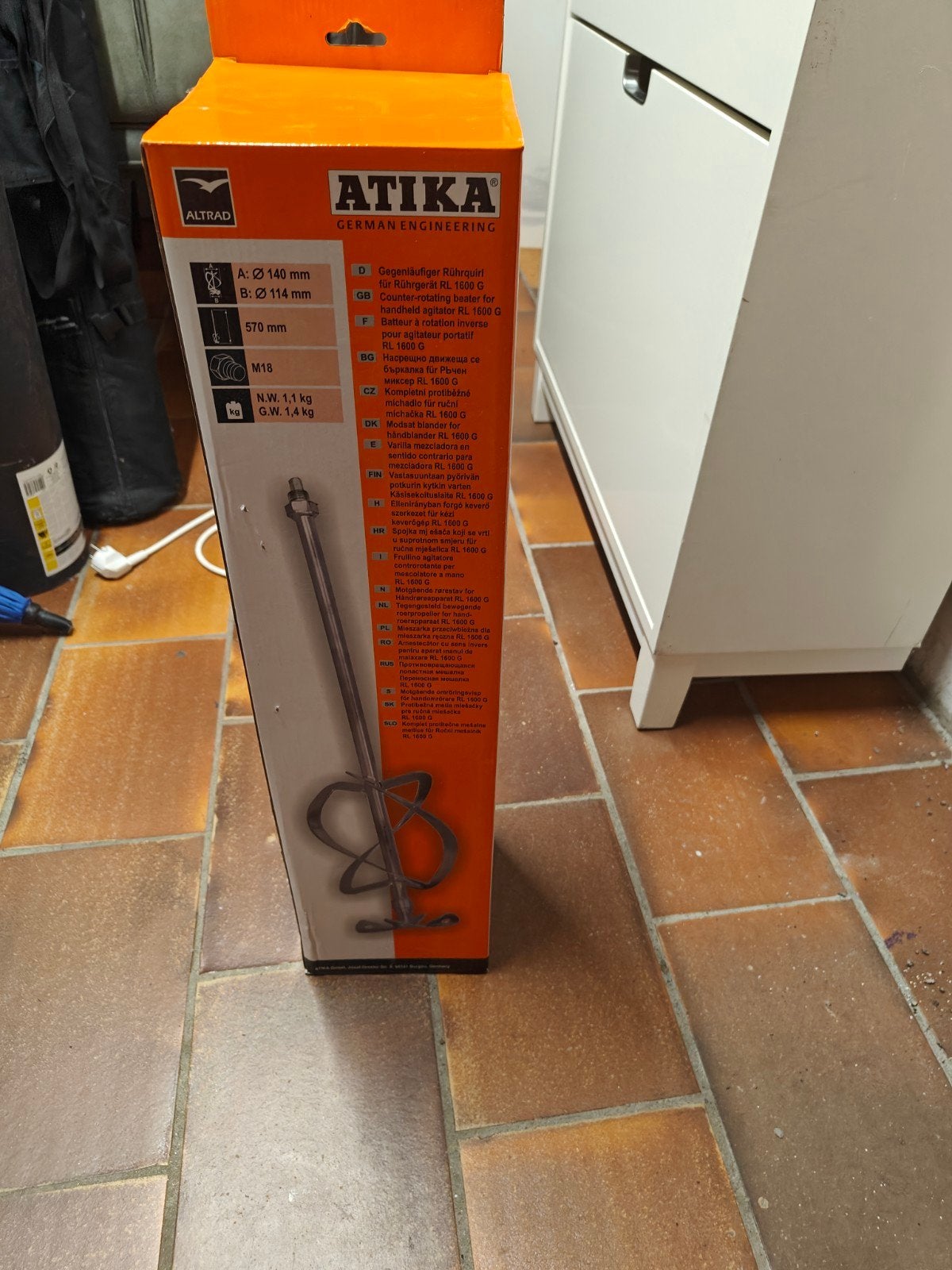 Atika Roerstaaf RL 1600 G - Nieuw in doos, Ophalen of Verzenden, Nieuw, Overige typen, Overige merken