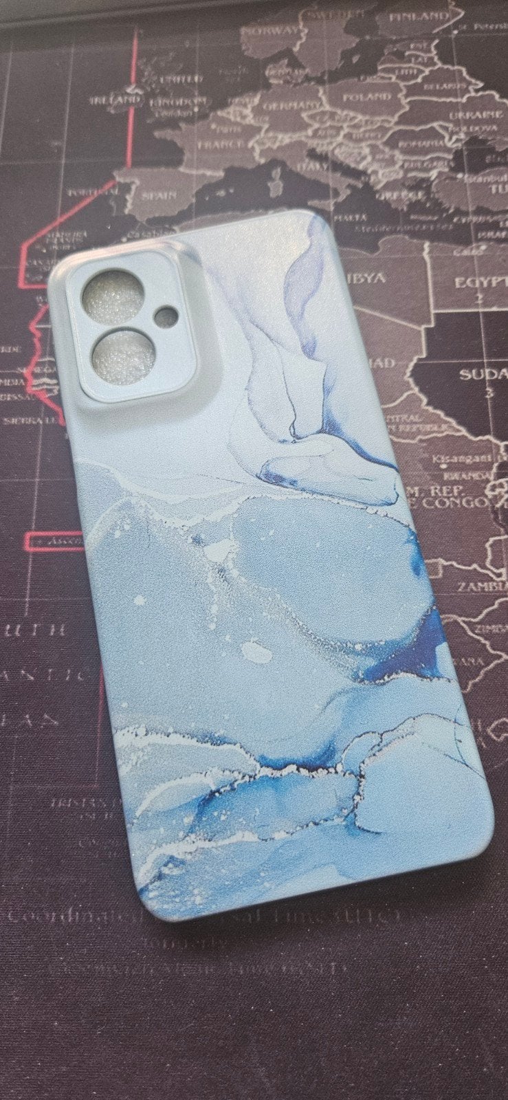 Motorola G55 Telefoonhoesje met marmerpatroon, Ophalen of Verzenden, Nieuw
