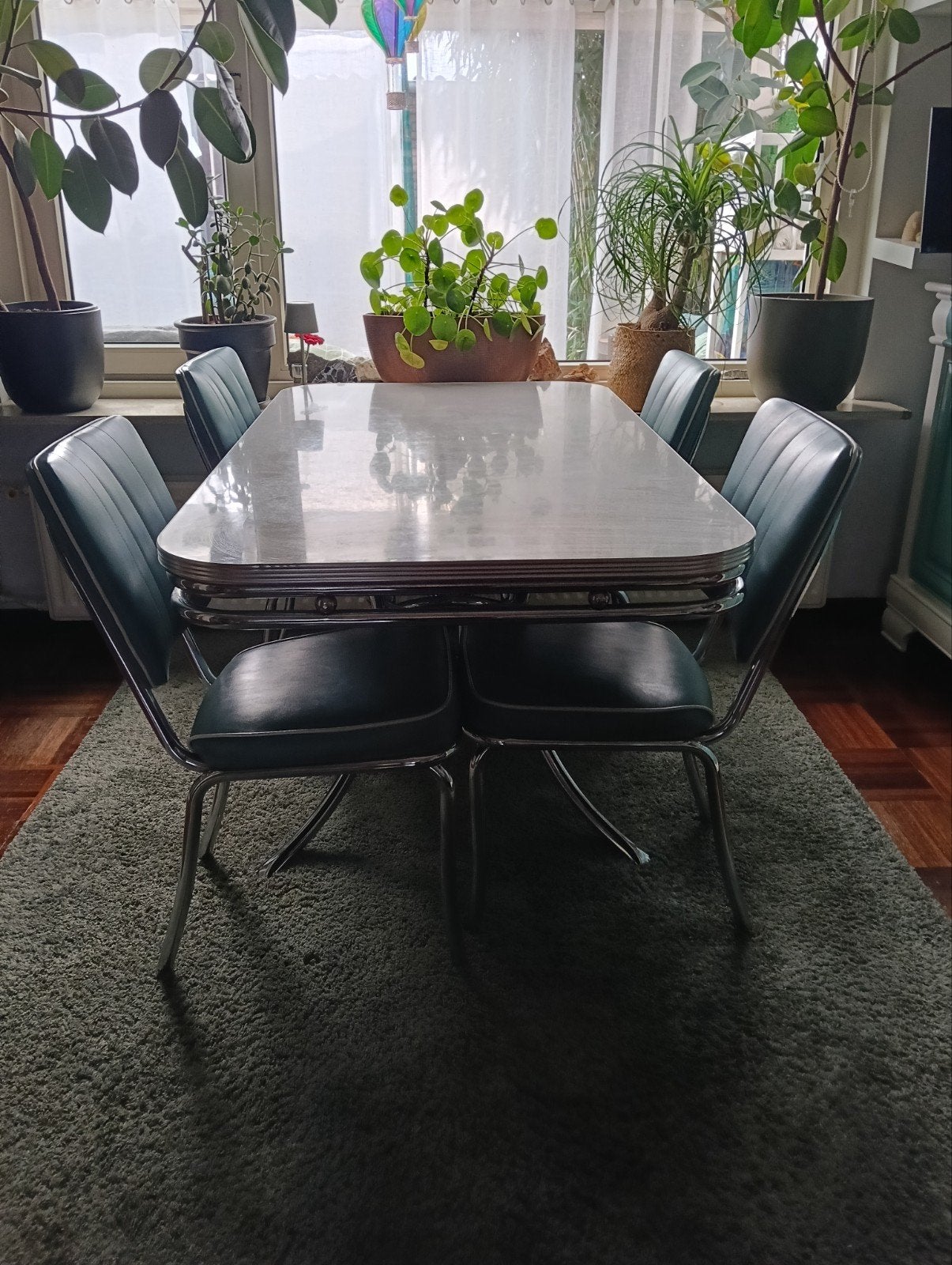 Bel Air meubels jaren 50/60, Ophalen, Eettafel
