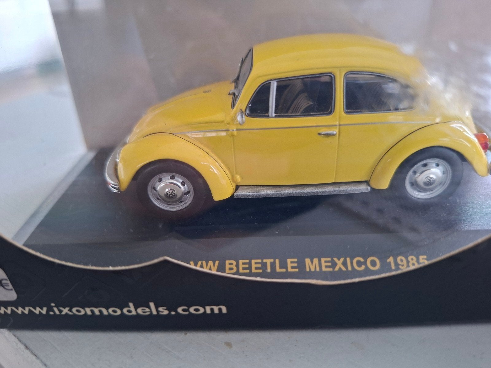 IXO Models VW Kever Mexico 1985 - Geel Diecast Model, Ophalen of Verzenden, Nieuw, Overige typen, Overige merken