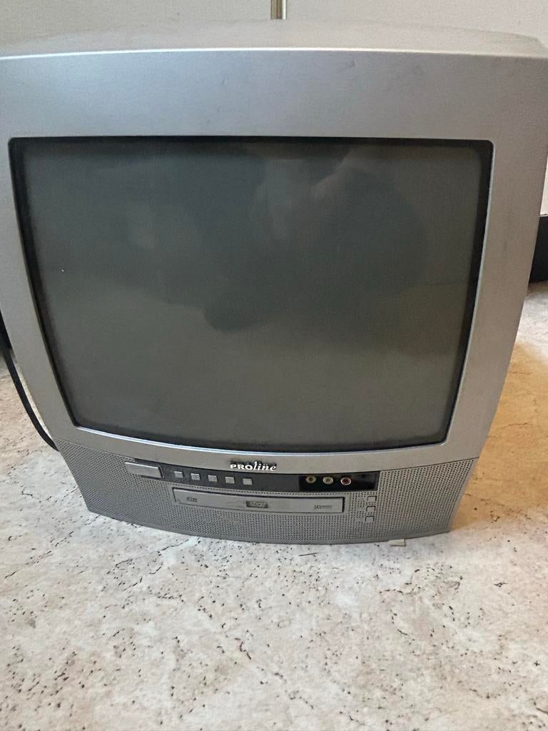 Proline draagbare tv 40 cm (10 inch), Overige merken, Gebruikt, 50 Hz, Ophalen of Verzenden