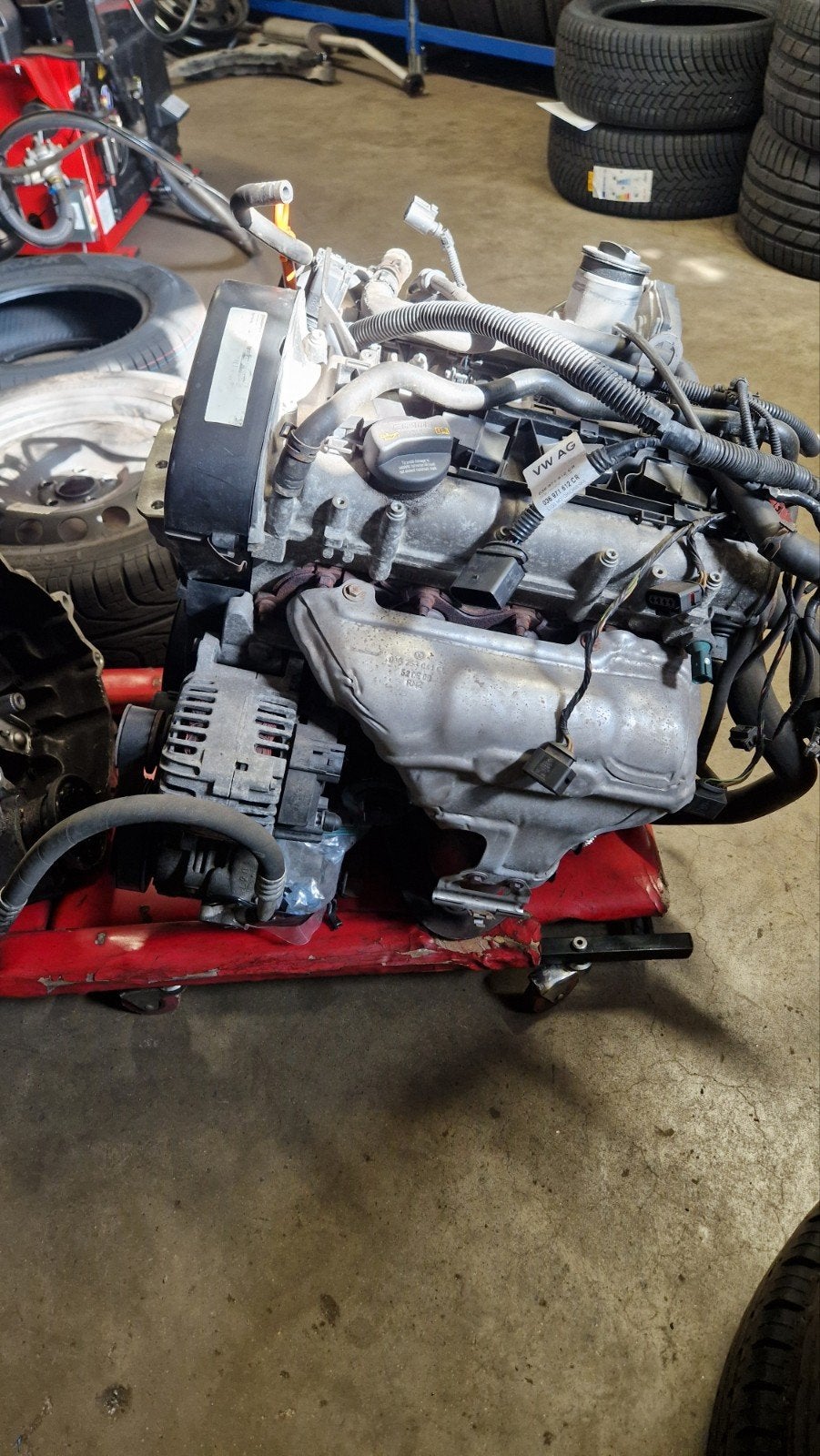 1.4 16V CGGB motorblok 85pk, Ophalen, Gebruikt, Volkswagen