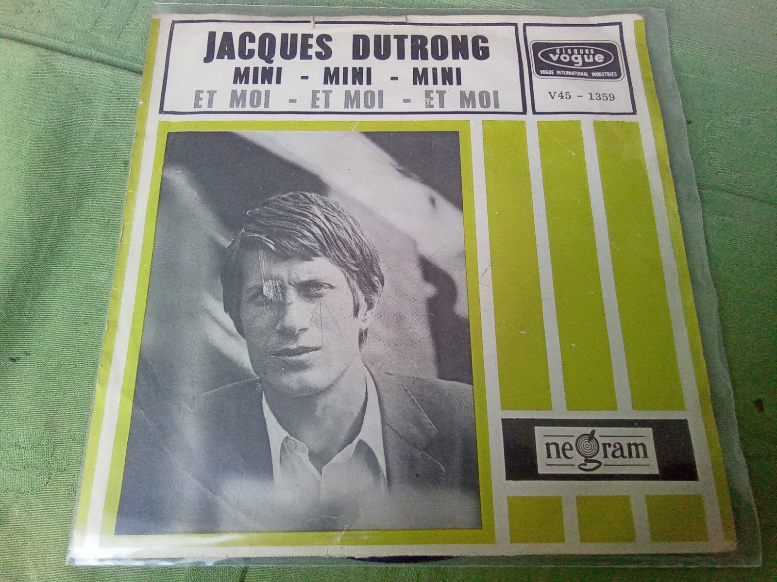 Jacques Dutrong.               mini - mini - mini, Verzenden, Gebruikt, 7 inch, Nederlandstalig