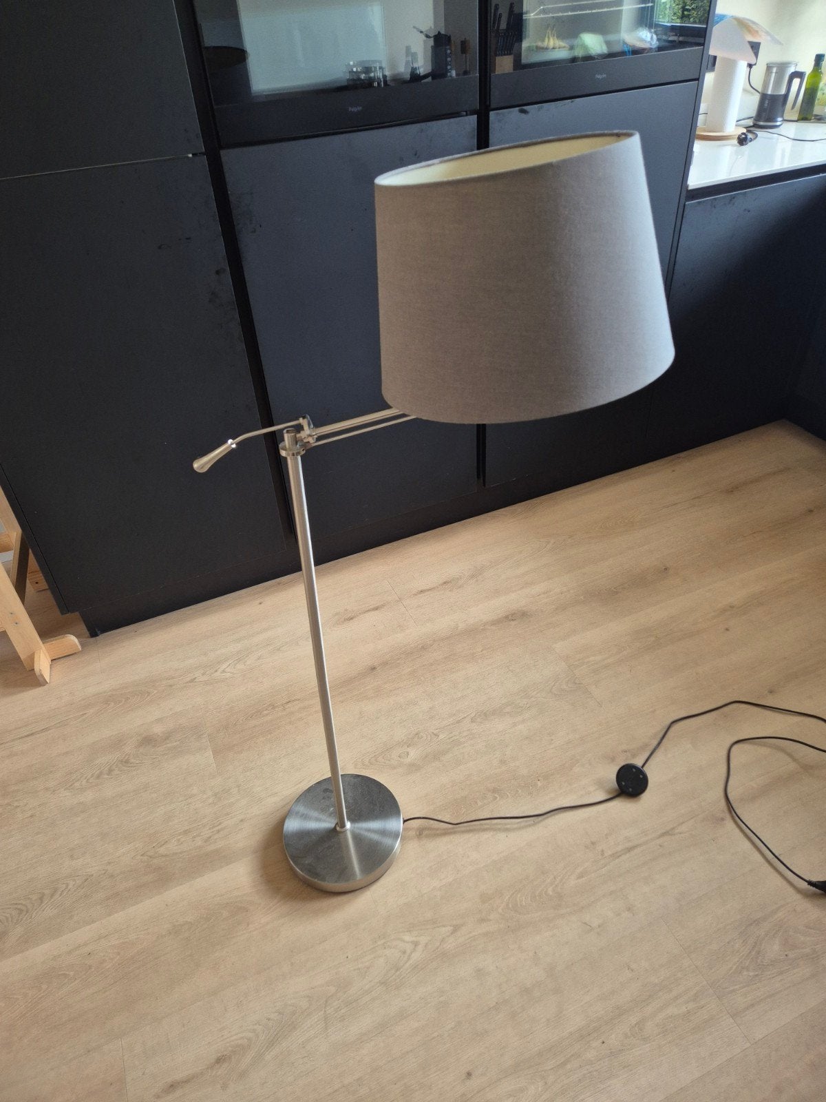 Lumidora Vloerlamp, Ophalen, E27 (groot), Modern, 150 tot 200 cm
