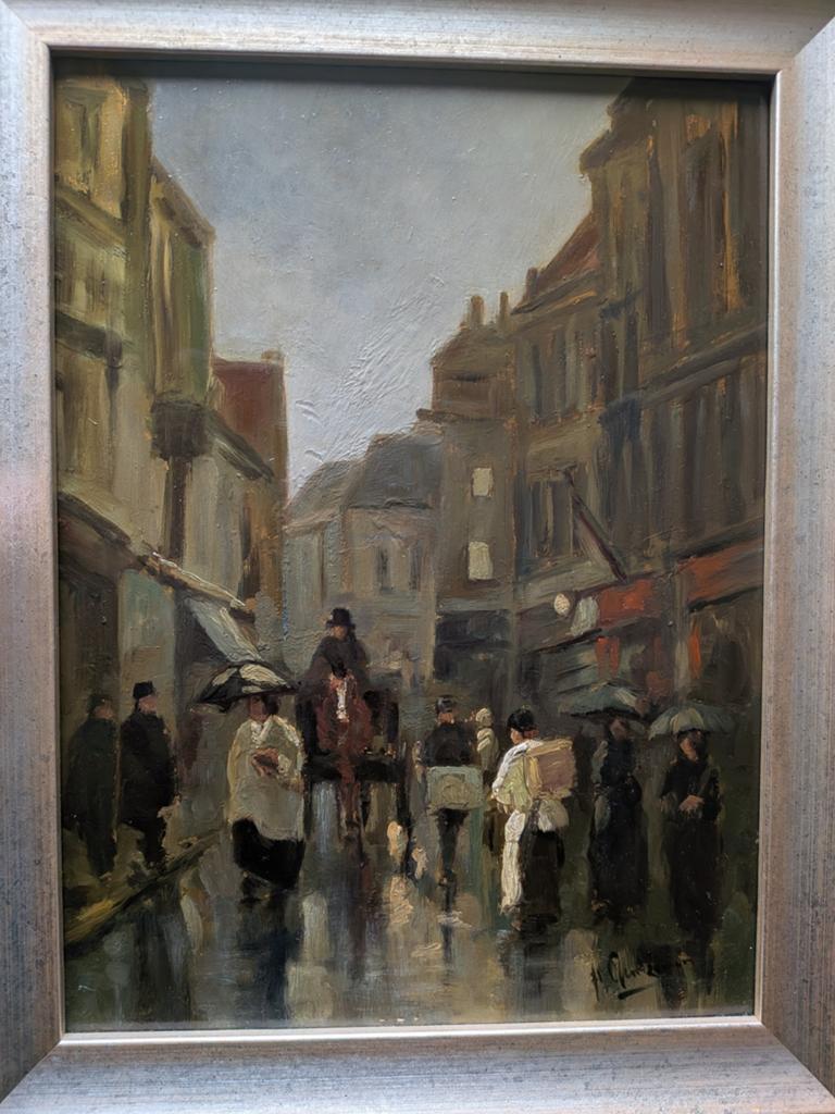 In stijl van Floris Arntzenius – olieverf, Ophalen of Verzenden