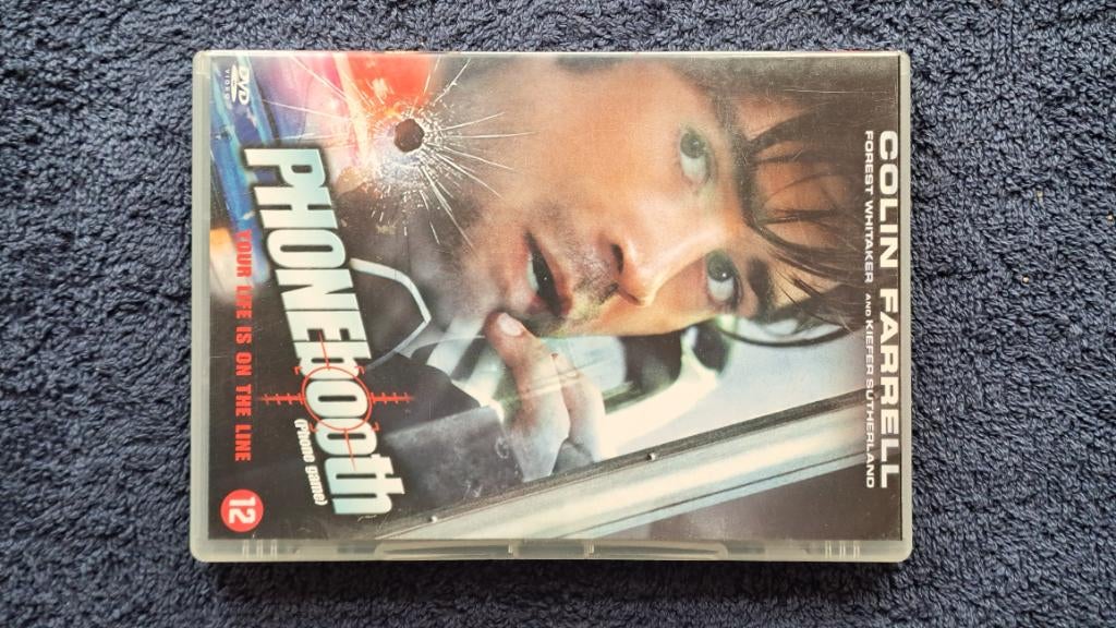 Phonebooth "Colin Farrell, Kiefer Sutherland", Alle leeftijden, Ophalen of Verzenden, Zo goed als nieuw, Actiethriller