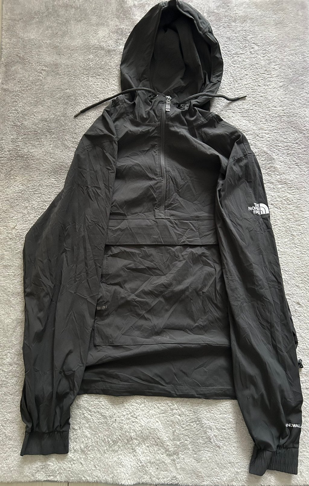 The North Face heren jas maat L, Verzenden, Gedragen, Maat 52/54 (L), Zwart