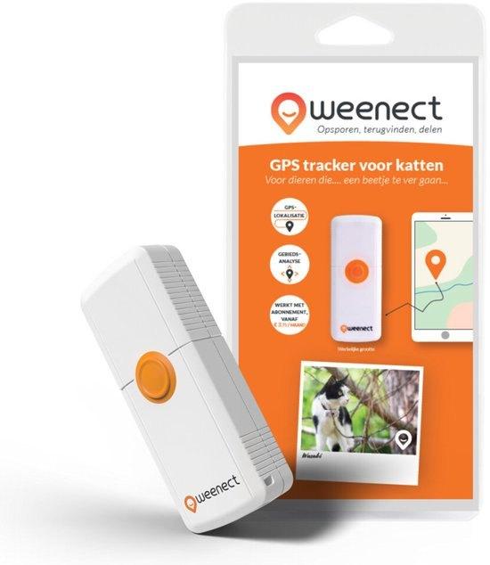 gps tracker voor een kat of kleine hond merk Weenect, Dieren en Toebehoren, Ophalen of Verzenden, Zo goed als nieuw