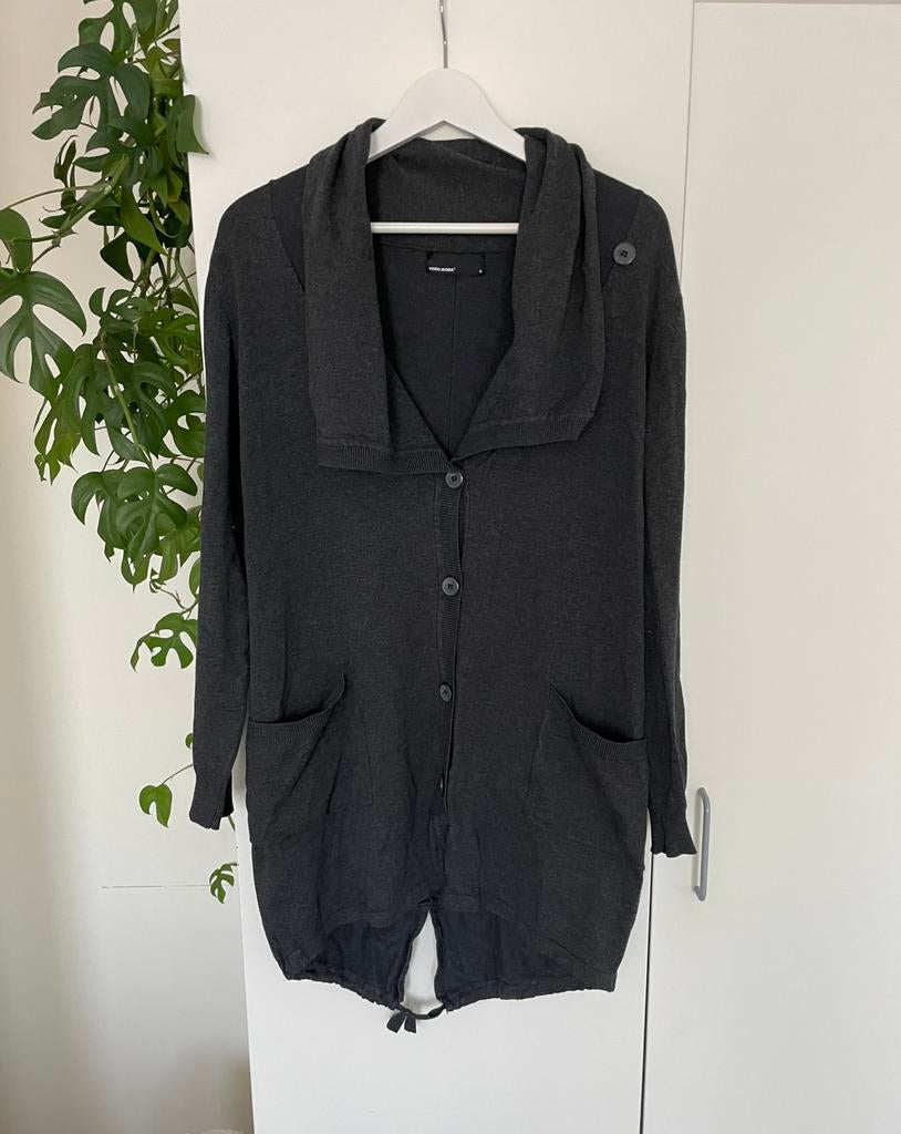 Lang vest van Vero Moda, Ophalen of Verzenden, Zo goed als nieuw, Maat 38/40 (M), Grijs