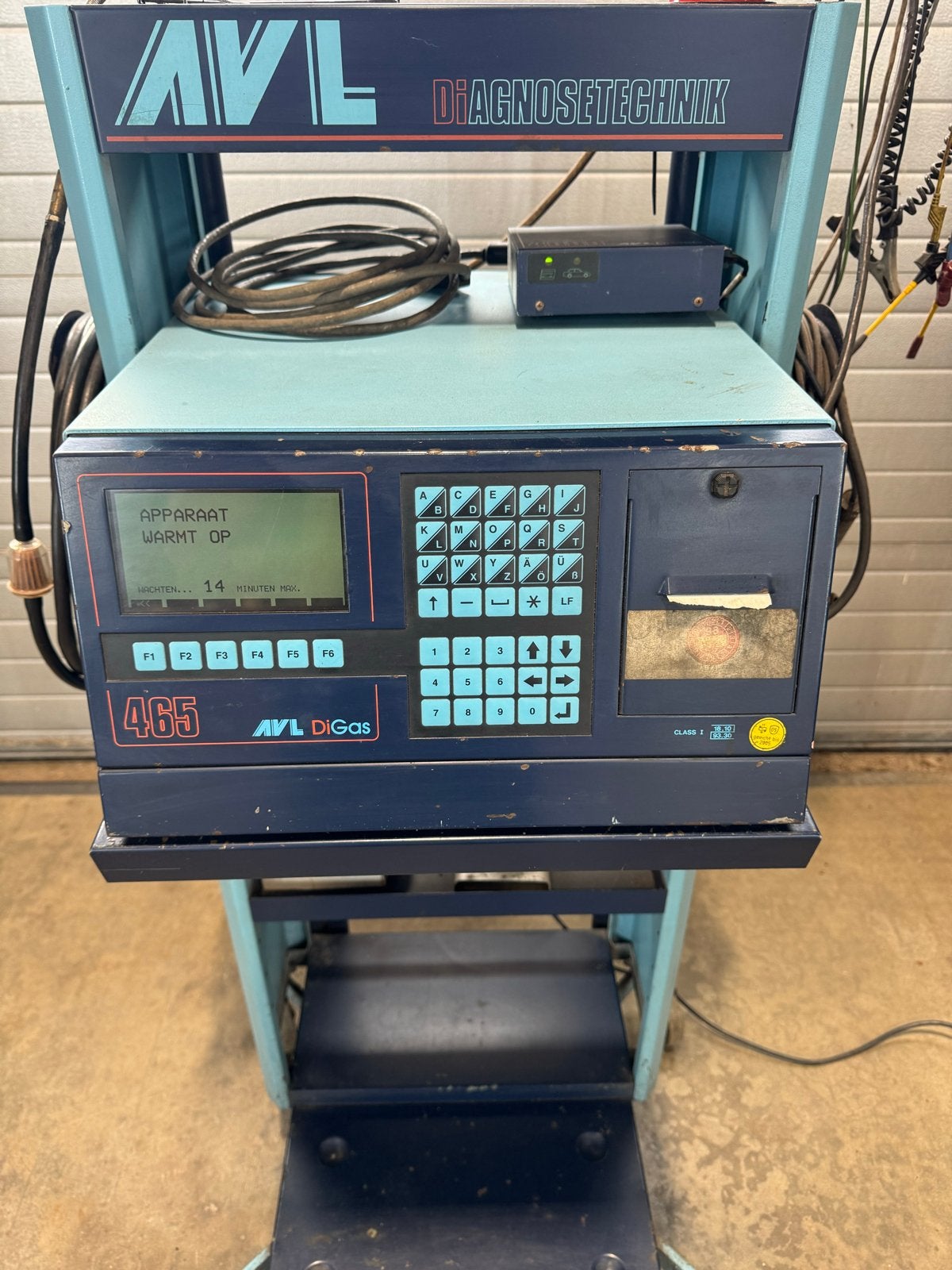 AVL DiGas 465 Uitlaatgas / 4-gas tester - Kalibratie Nodig, Ophalen