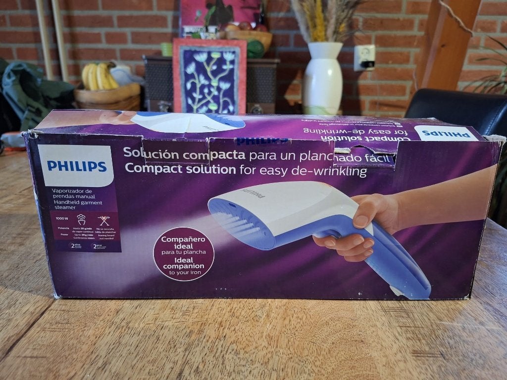 Handstomer Phillips in doos - bijna niet gebruikt, Witgoed en Apparatuur, Stoomapparaten, Ophalen of Verzenden, Zo goed als nieuw