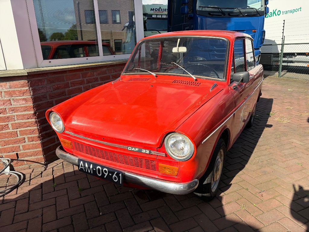DAF 33 0.7 Comfort AUT 1971 Rood, Auto's, Automaat, 741 cc, Bedrijf, 28 pk