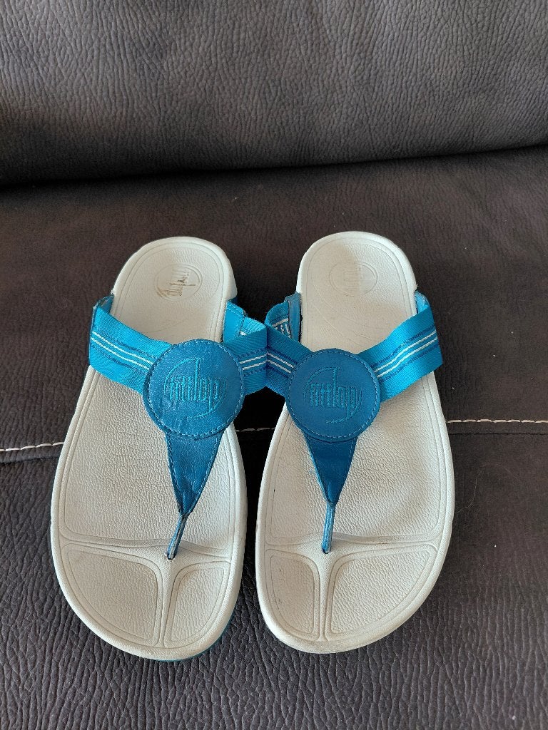 Blauwe Dames FitFlop slipper maat 40, Kleding | Dames, Slippers, Blauw, Ophalen of Verzenden, Fitflop