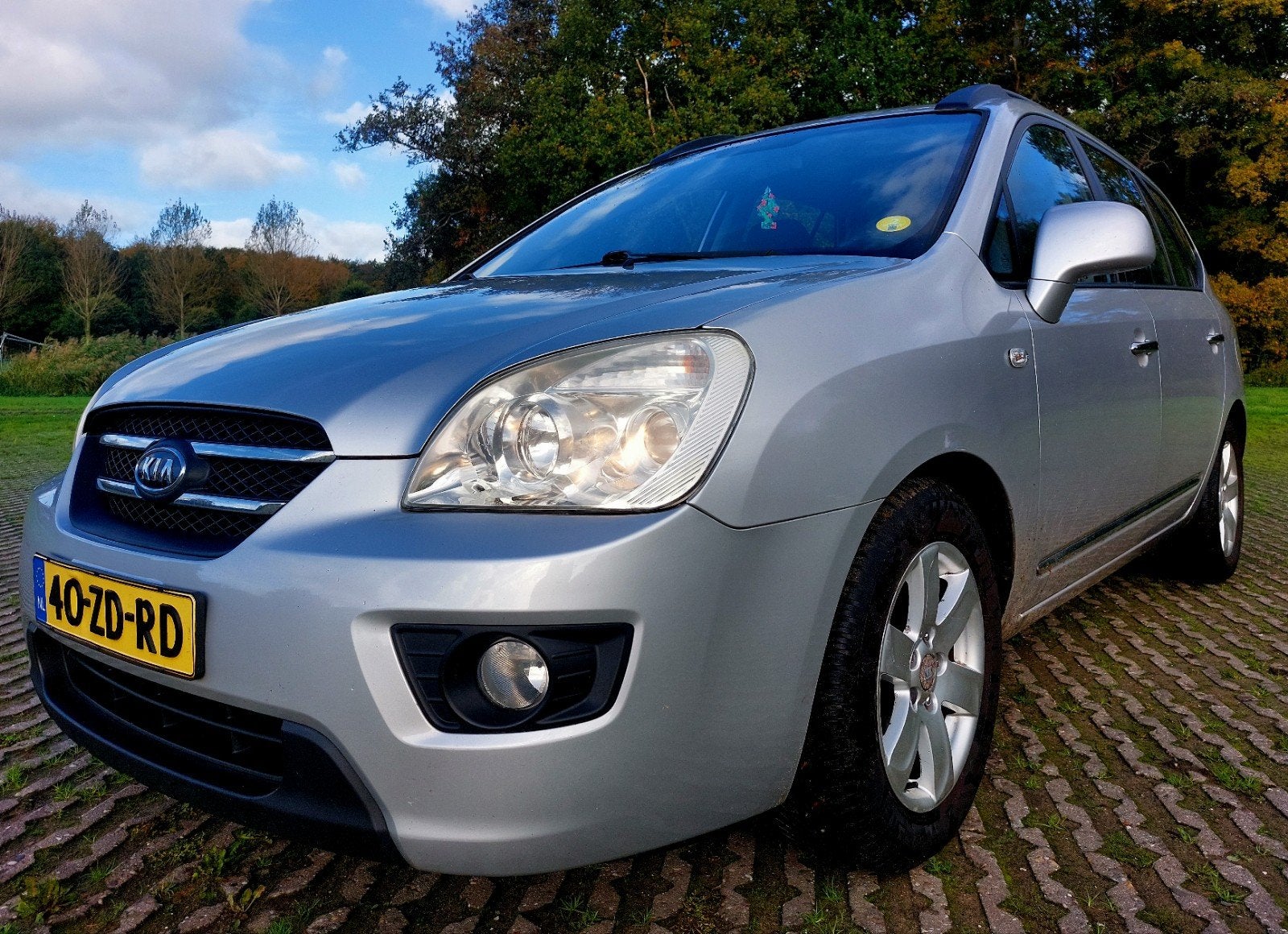 Kia Carens 2.0 2008 144pk * APK 17-12-2027 *, Voorwielaandrijving, 1998 cc, 4 cilinders, 700 kg