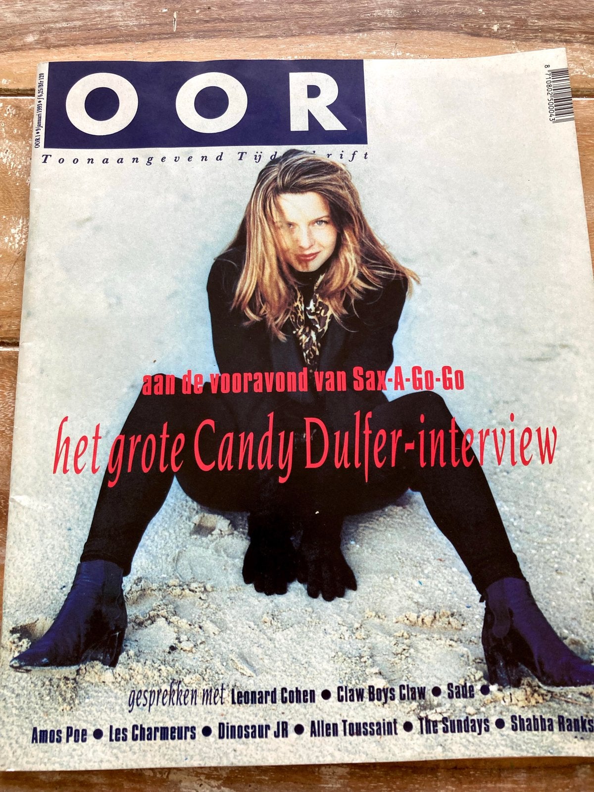 OOR 1993 SADE Sundays GATHERING Claw Boys Claw CANDY DULFER, Boeken, Ophalen of Verzenden, Zo goed als nieuw, Muziek, Film of Tv