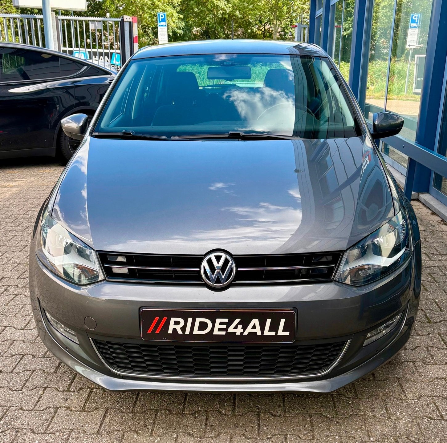 Volkswagen Polo 1.2 TSI Highline/DSG/AIRCO/CRUISE/NAP!, Stof, Zwart, 4 cilinders, Origineel Nederlands