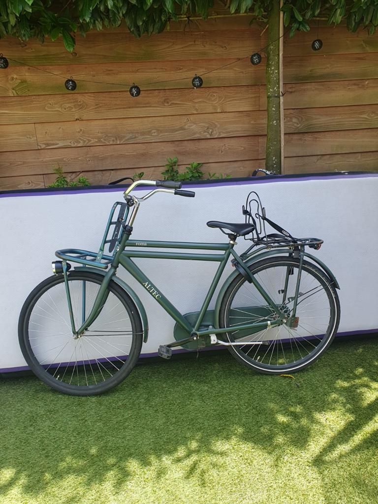Altec Roma Transportfiets - Groen, Fietsen en Brommers, Fietsen | Dames | Damesfietsen, Terugtraprem, Ophalen, Overige merken