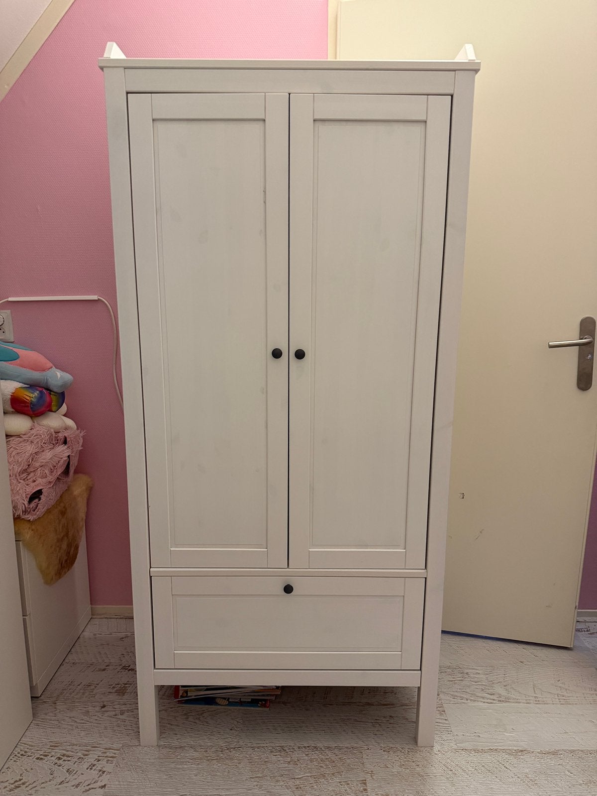 Ikea SUNDVIK kledingkast, kleur wit, Kinderen en Baby's, Kinderkamer | Commodes en Kasten, Ophalen, Kast, 50 tot 70 cm, Nieuw