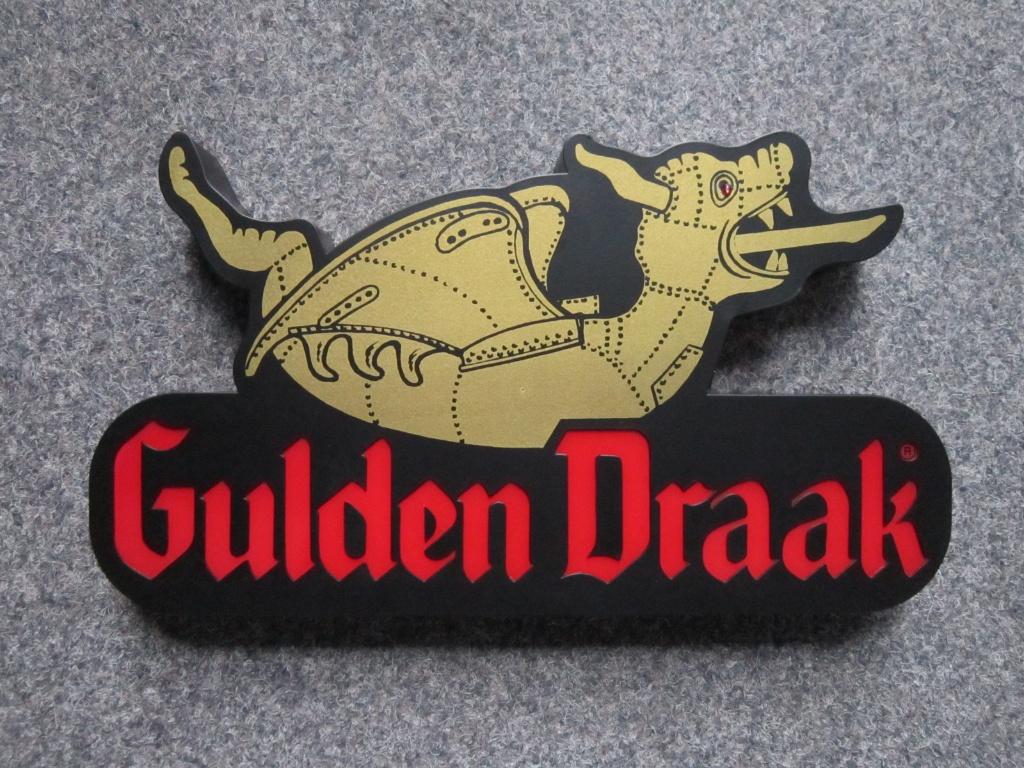 GULDEN DRAAK LED LICHTRECLAME, Verzamelen, Ophalen, Nieuw, Overige typen, Overige merken