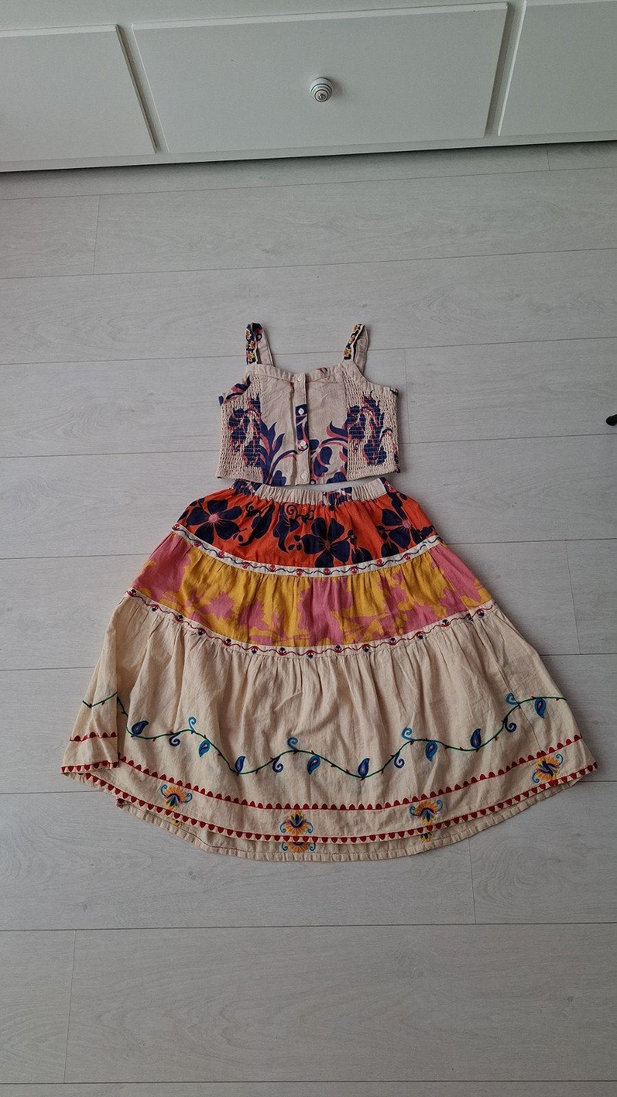 mooie set van ZARA maat 11/12 jaar  152, Ophalen of Verzenden, Zo goed als nieuw, Zara girls, Meisje
