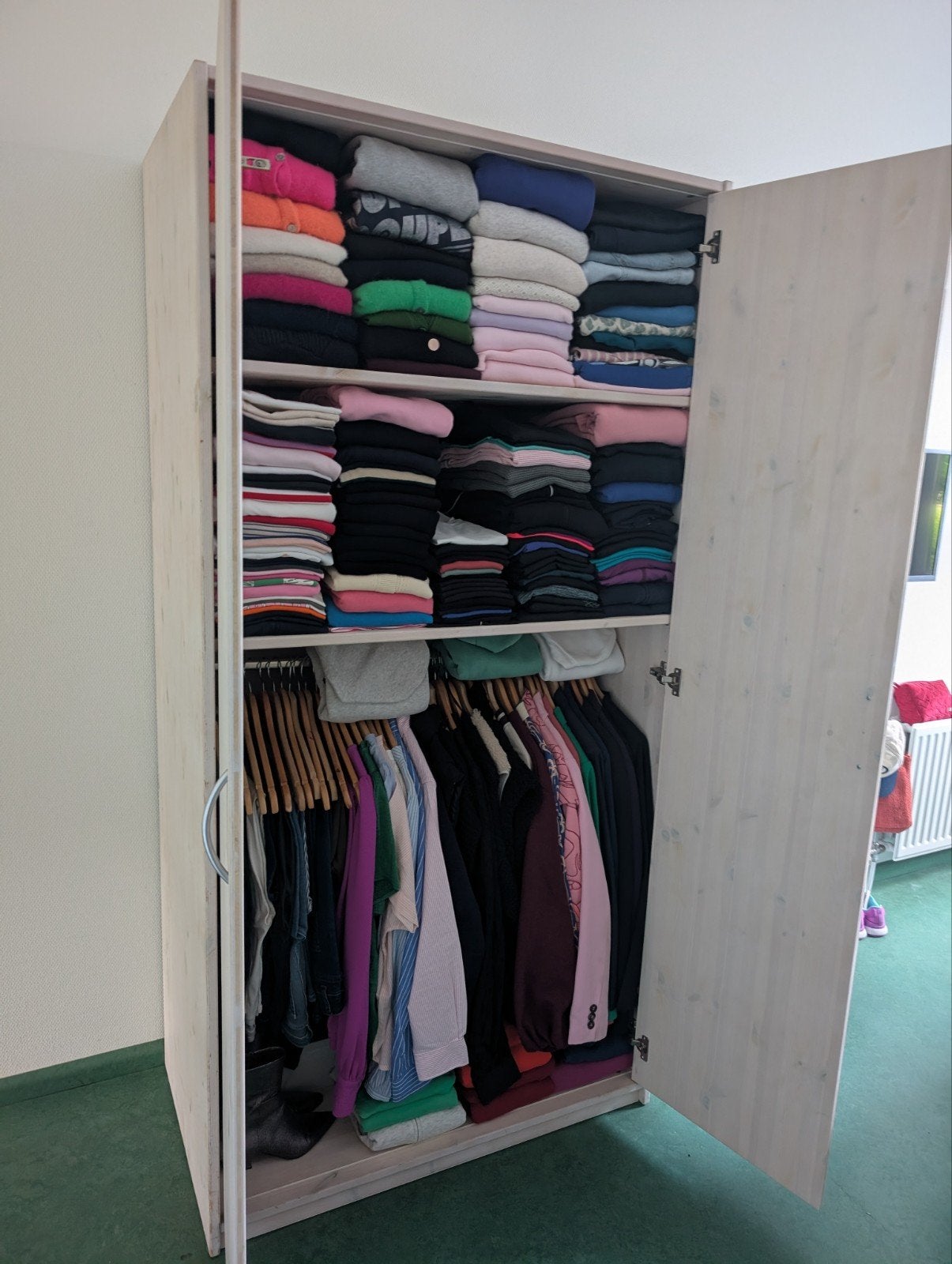Lifetime kledingkast 100x201x59, Ophalen, Met deur(en), Gebruikt, Modern, Scandinavisch