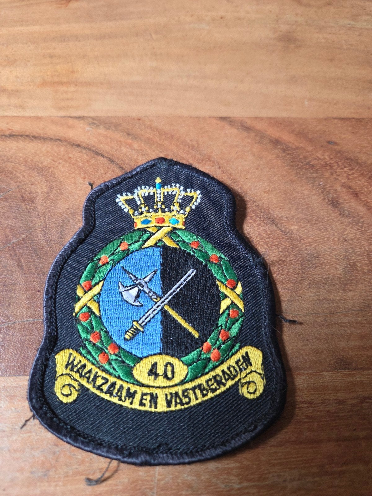 Klu patch nr2, Ophalen of Verzenden, Luchtmacht, Nederland, Embleem of Badge