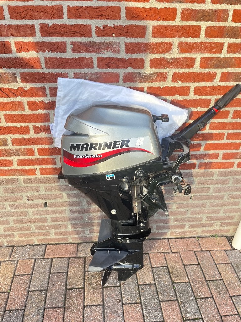 Mariner 8 pk, Ophalen, Gebruikt, 5 tot 10 pk, Viertaktmotor