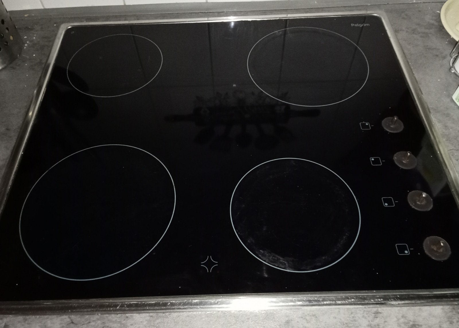 Inbouw kookplaat Pelgrim, Ophalen, Inbouw, Keramisch, 4 kookzones