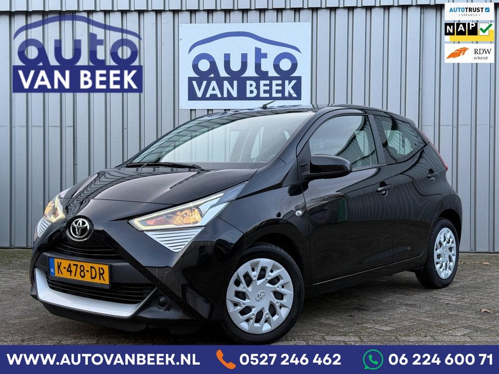 Toyota Aygo 1.0 VVT-i x-play|Cam|Scherm|Incl.BTW, Auto's, Toyota, Bedrijf, Te koop, Aygo, ABS, Achteruitrijcamera, Airbags, Airconditioning