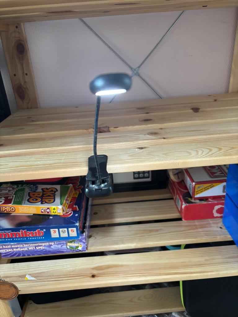 Handig leeslampje met klem - Ideaal voor boeken en meer, Ophalen, Gebruikt