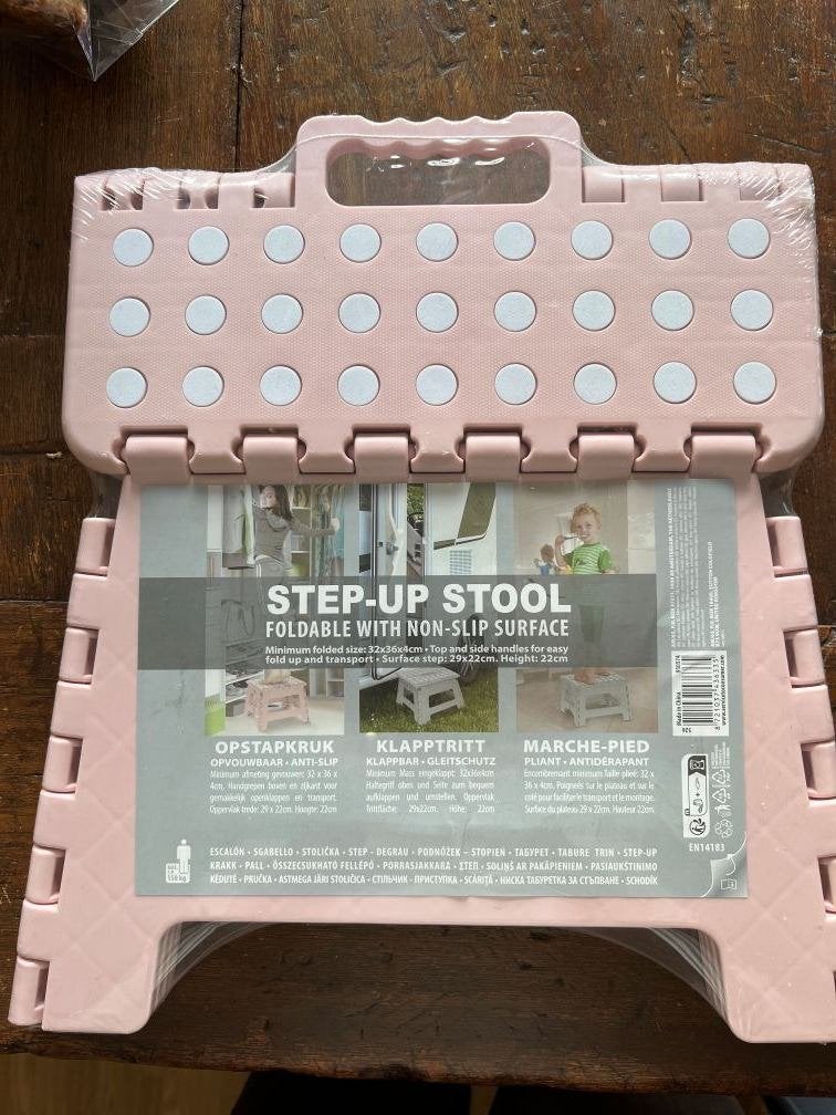 Krukje inklapbaar roze nieuw, Huis en Inrichting, Ophalen of Verzenden, Nieuw, Kunststof