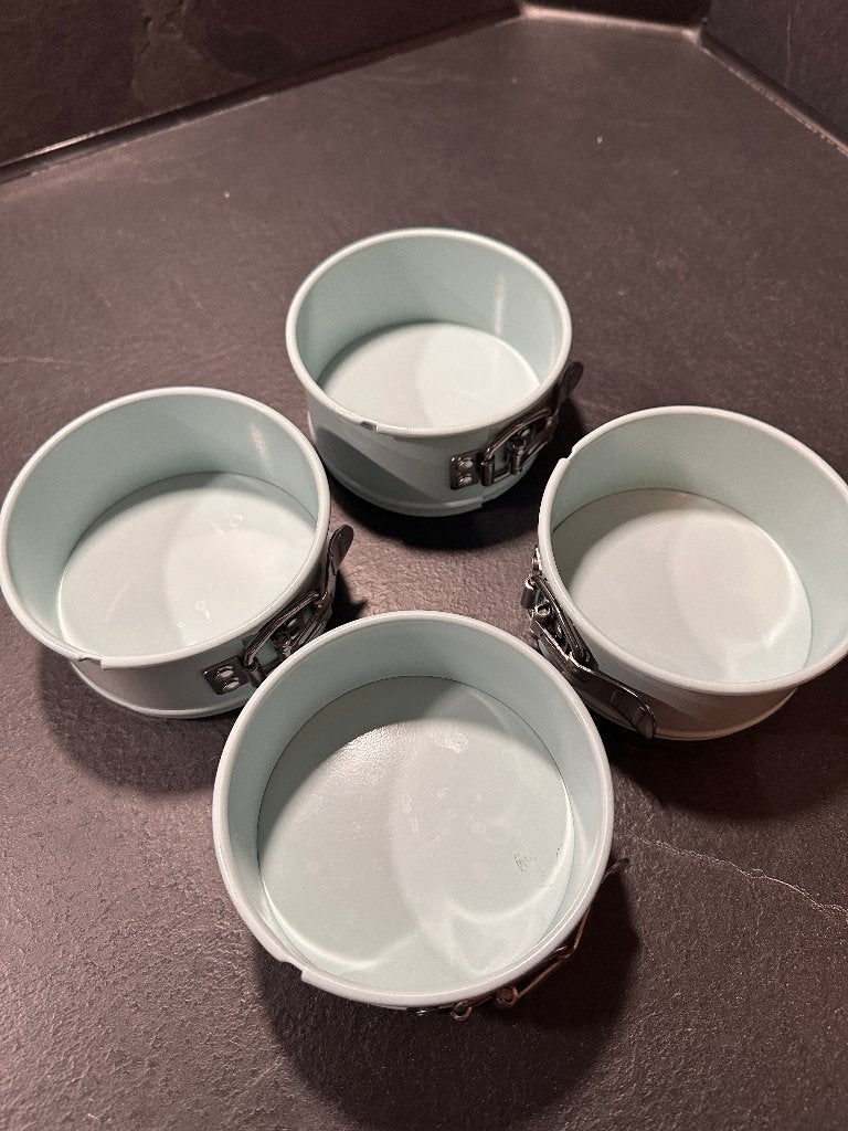 4x springvorm 10cm Jamie Oliver, Ophalen of Verzenden, Nieuw, Taarten, Bakvorm