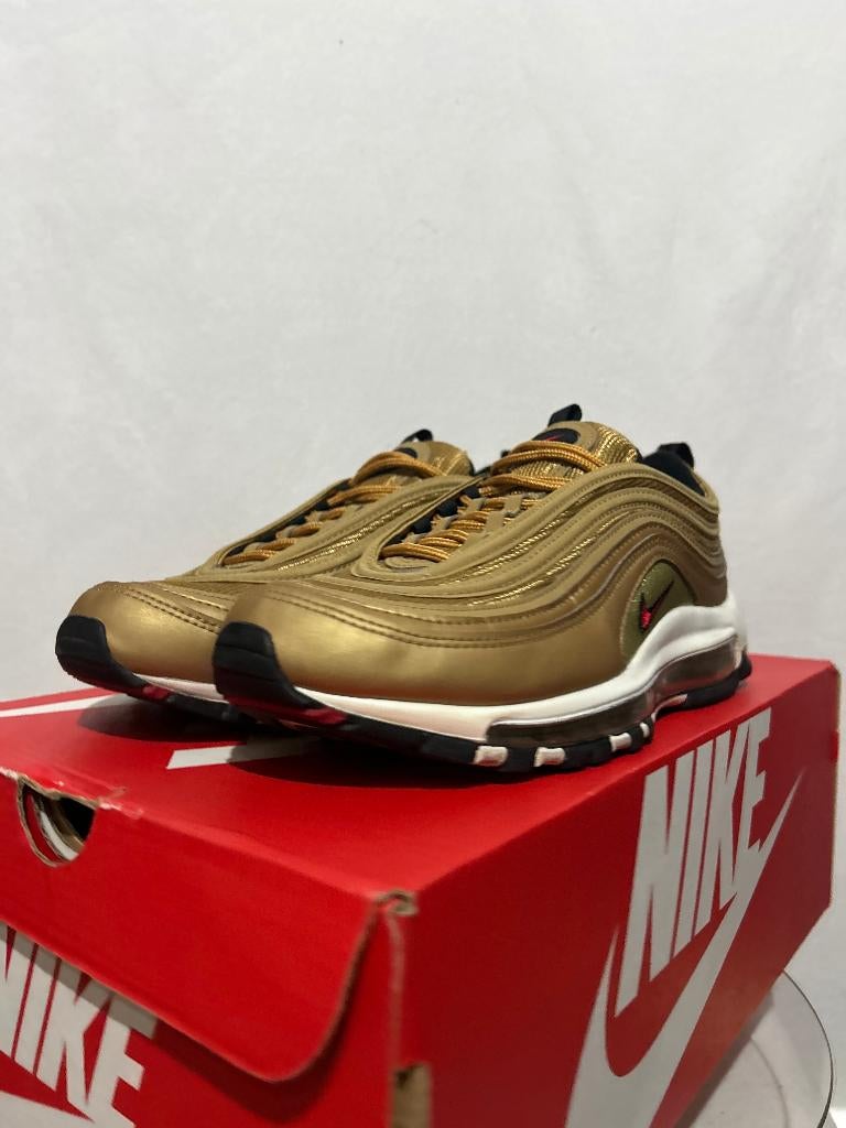 Maat 42 - Nike Air Max 97 Metallic Gold, Kleding | Heren, Schoenen, Overige kleuren, Verzenden, Nike, Nike