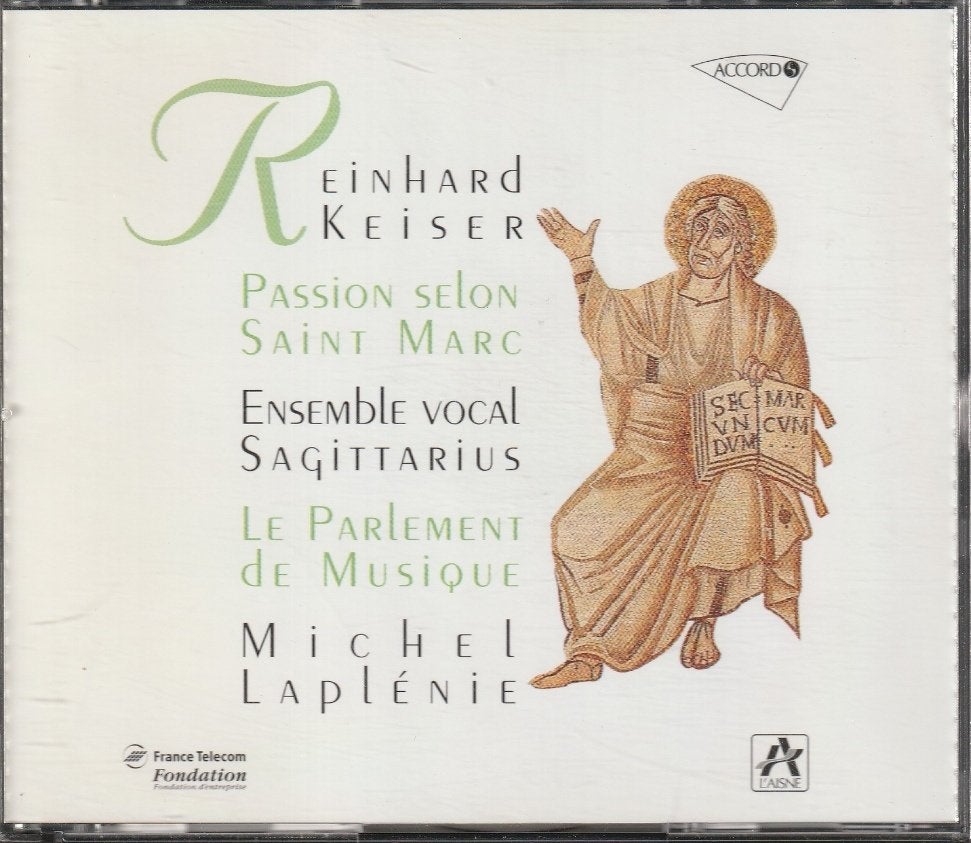 Markus Passion - Reinhard Keiser"", Ophalen of Verzenden, Barok, Zo goed als nieuw, Oratorium