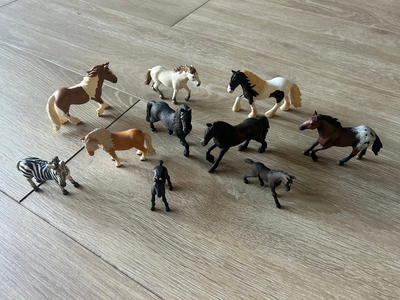 Schleich paarden, Ophalen of Verzenden, Gebruikt